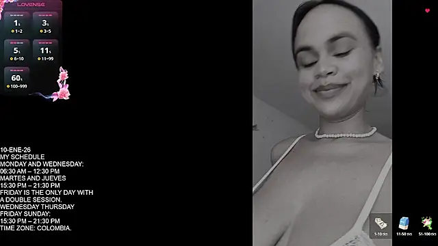 Keyli sweet online show from 01-10-26, 09:32