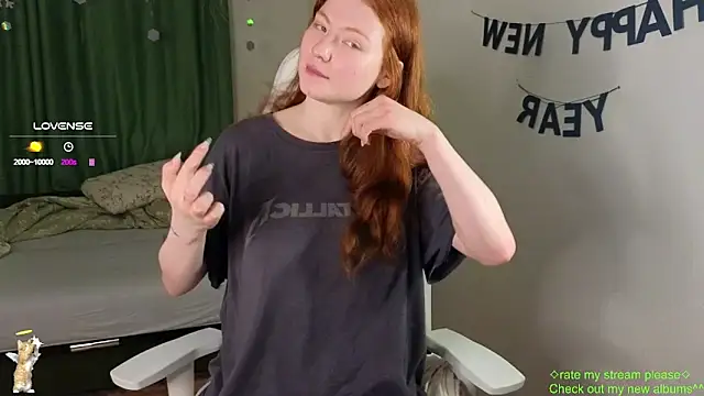 GingerCute online show from 01-14-26, 01:04