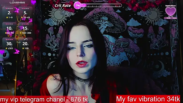 Snapshot of ArianaLight chatting on 10-14-25, 02:28 ArianaLight online show from 10-14-25, 02:28