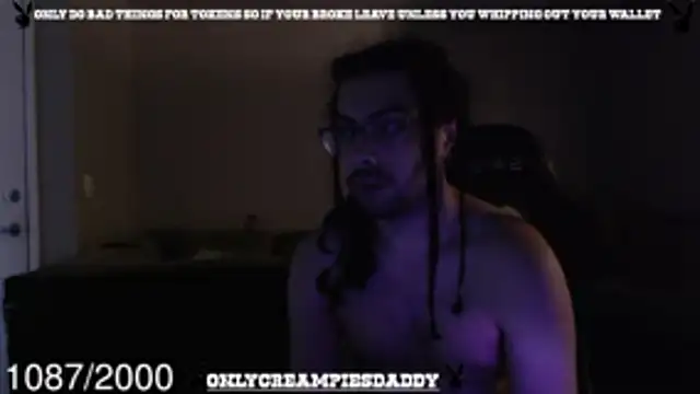 Snapshot of onlycreampiesdaddy chatting on 05-17-26, 07:47 onlycreampiesdaddy online show from 05-17-26, 07:47