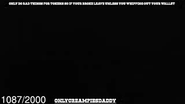 Snapshot of onlycreampiesdaddy chatting on 05-16-26, 05:17 onlycreampiesdaddy online show from 05-16-26, 05:17