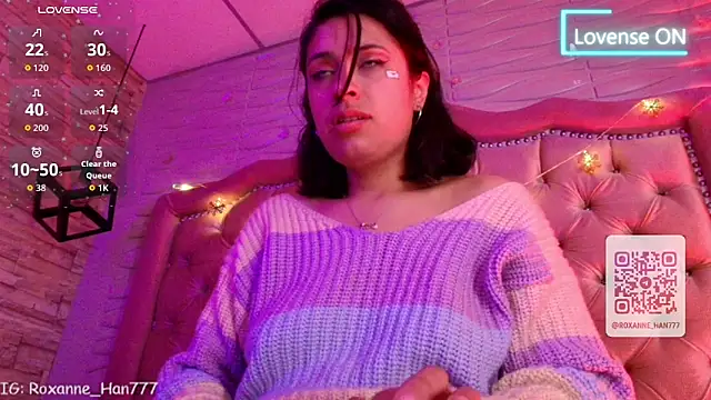 Snapshot of Roxanne_Han chatting on 02-15-26, 07:51 Roxanne Han online show from 02-15-26, 07:51