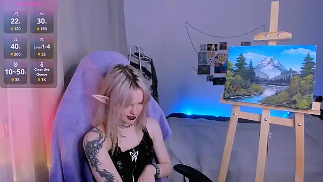 Snapshot of Mel_the_drawer chatting on 05-21-26, 03:31 Mel the drawer online show from 05-21-26, 03:31