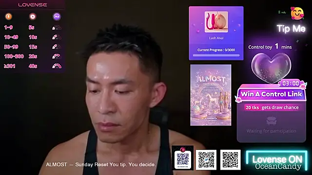 OceanCandy online show from 01-18-26, 03:04