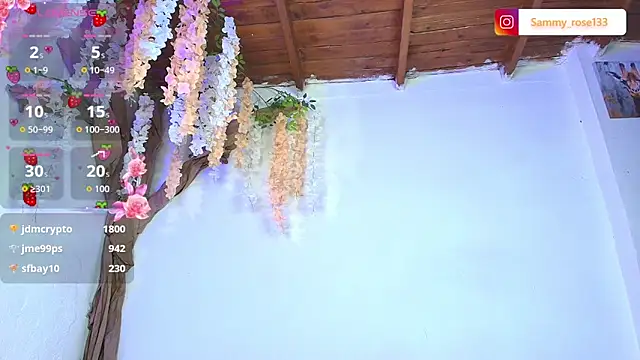 Snapshot of MISS_SAMMYROSE chatting on 05-16-26, 10:36 MISS SAMMYROSE online show from 05-16-26, 10:36