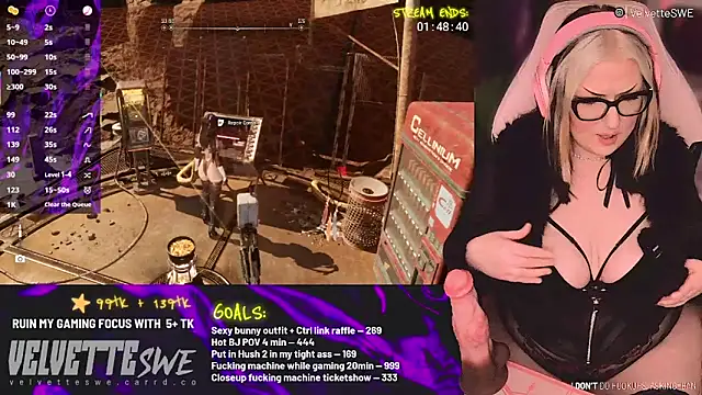 VelvetteSWE online show from 06-11-26, 09:12