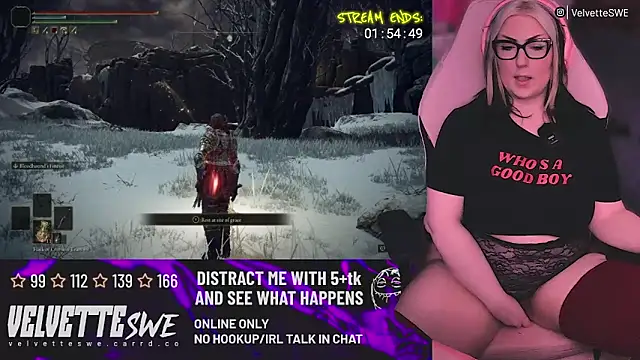 VelvetteSWE online show from 06-20-26, 05:40