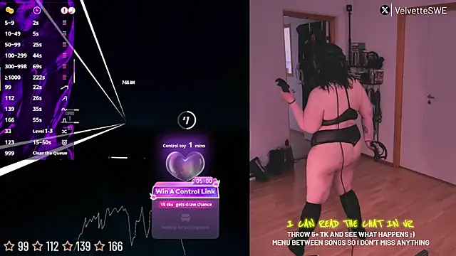 VelvetteSWE online show from 06-19-26, 05:57