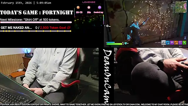 DeanonCam online show from 02-15-26, 11:09