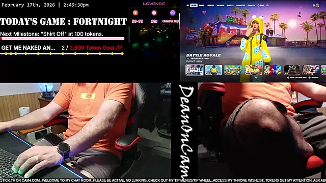 DeanonCam online show from 02-17-26, 08:50