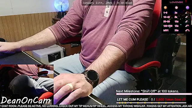 DeanonCam online show from 01-11-26, 03:30