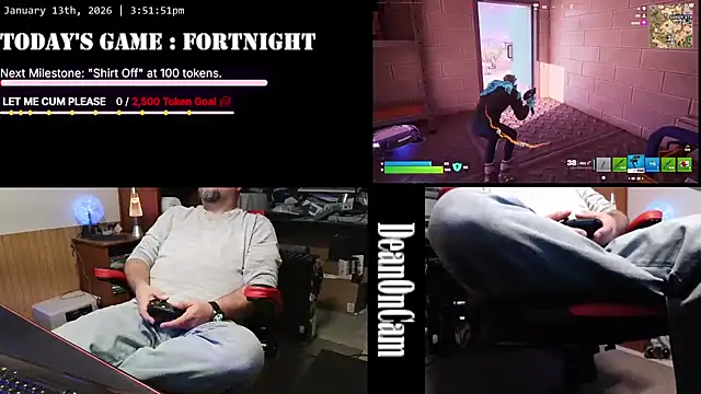 DeanonCam online show from 01-13-26, 09:52