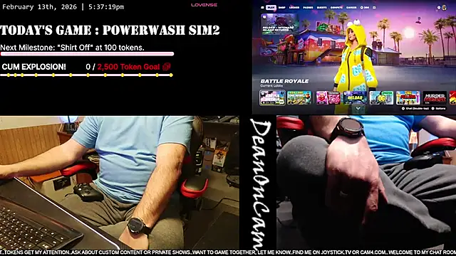 DeanonCam online show from 02-13-26, 11:38