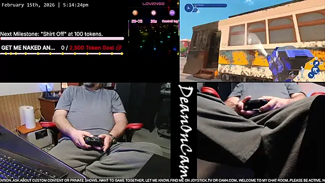 DeanonCam online show from 02-15-26, 11:14