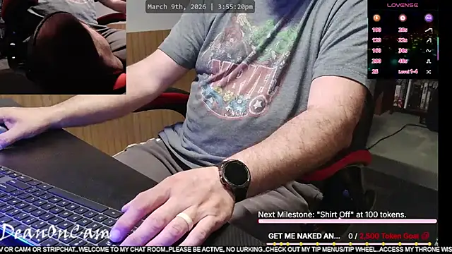 DeanonCam online show from 03-09-26, 08:56