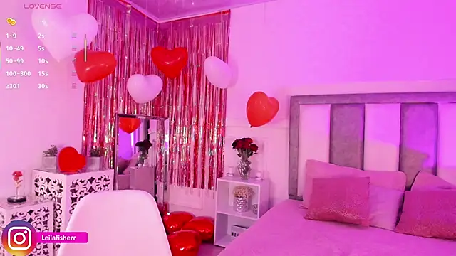 Leilafisherr online show from 02-15-26, 10:09
