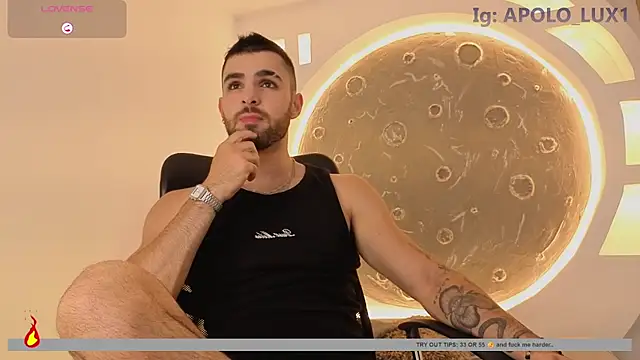 Apolo lux1 online show from 07-21-26, 08:32