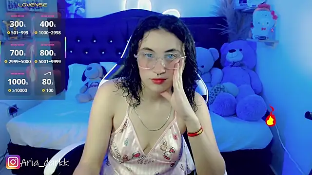 Snapshot of AriaDark chatting on 03-01-26, 10:10 AriaDark online show from 03-01-26, 10:10