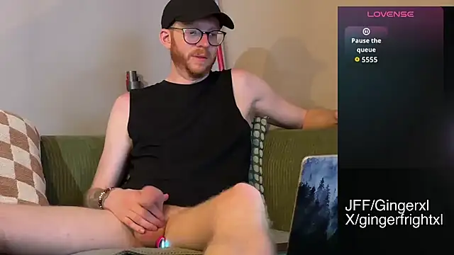 Snapshot of Gingerxl8 chatting on 06-14-26, 01:46 Gingerxl8 online show from 06-14-26, 01:46