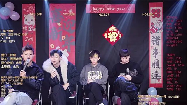 Snapshot of BTS-007 chatting on 02-15-26, 12:15 BTS-007 online show from 02-15-26, 12:15