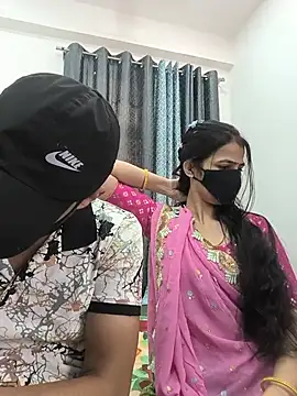 Snapshot of Sikha_Abhi chatting on 06-14-26, 11:55 Sikha Abhi online show from 06-14-26, 11:55
