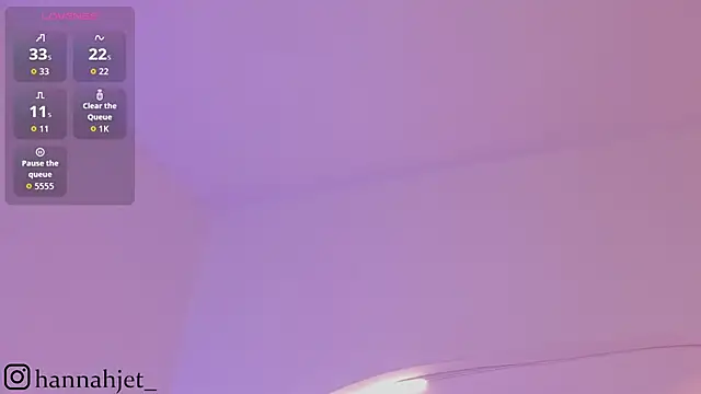 hannah jet online show from 05-15-26, 07:34
