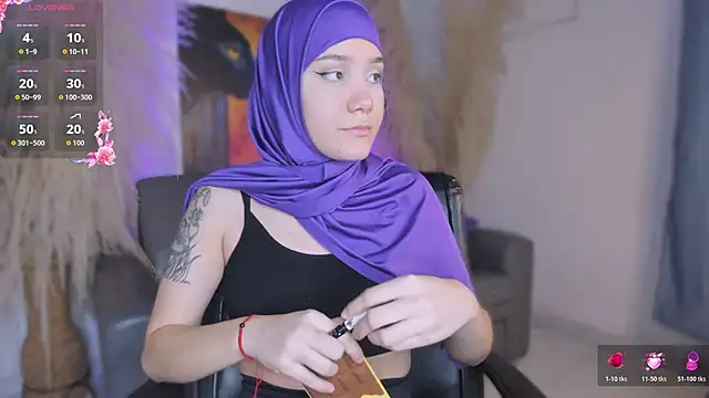 Snapshot of Amina_Hind chatting on 02-26-26, 02:06 Amina Hind online show from 02-26-26, 02:06