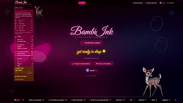 BambiInkXXX online show from 04-16-26, 01:17