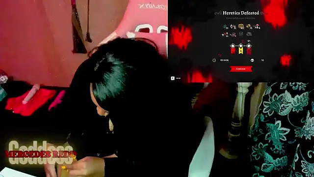 Snapshot of Goddess_MercedesRedd chatting on 05-04-26, 02:09 Goddess MercedesRedd online show from 05-04-26, 02:09