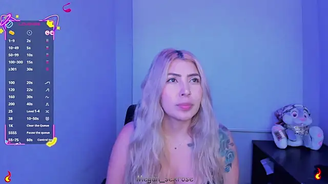 Megan sexrosse online show from 04-07-26, 04:25