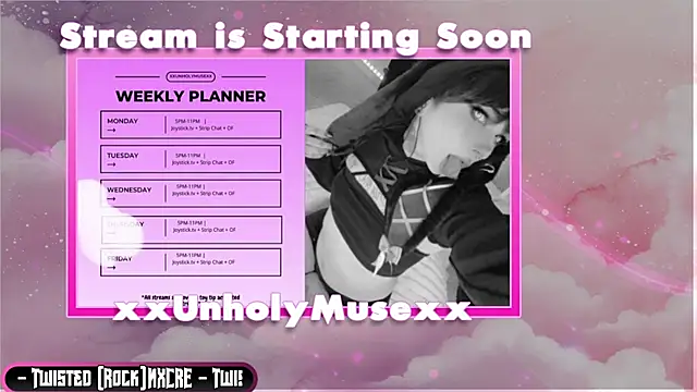 Snapshot of xxunholymusexx chatting on 07-14-26, 09:10 xxunholymusexx online show from 07-14-26, 09:10