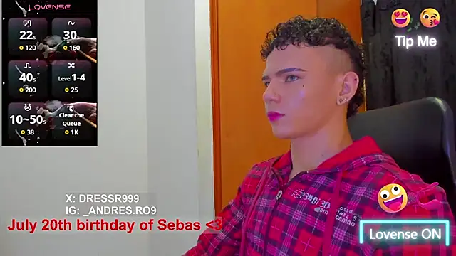 sebascuterouss online show from 07-18-26, 12:36