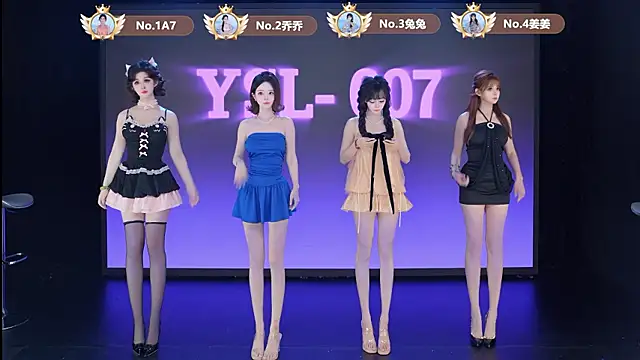 Snapshot of YSL-007 chatting on 07-03-26, 11:50 YSL-007 online show from 07-03-26, 11:50