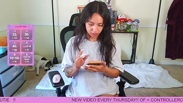 Snapshot of Controllercutie chatting on 04-12-26, 01:58 Controllercutie online show from 04-12-26, 01:58