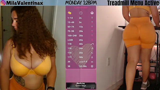 Snapshot of MilaValentina chatting on 05-18-26, 05:29 MilaValentina online show from 05-18-26, 05:29
