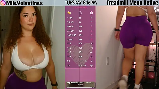 Snapshot of MilaValentina chatting on 05-20-26, 12:18 MilaValentina online show from 05-20-26, 12:18