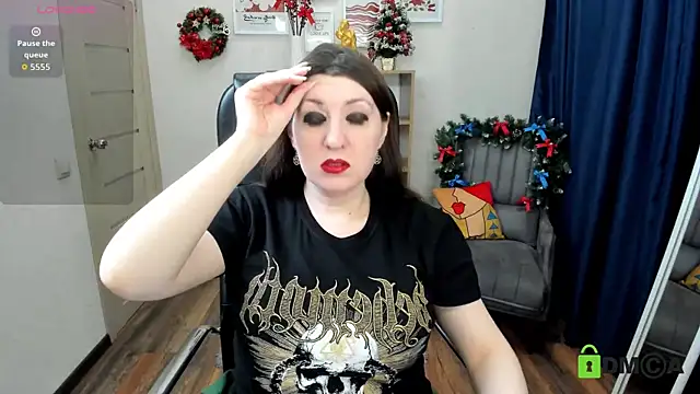 Black Black Rose online show from 12-18-25, 08:34