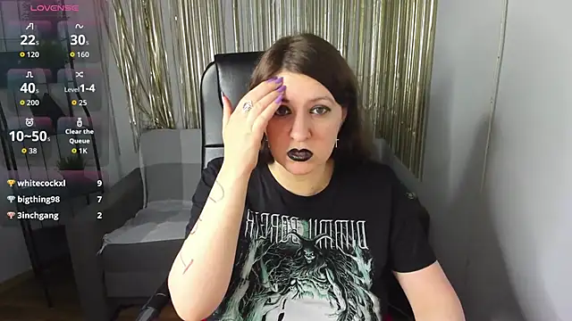 Black Black Rose online show from 10-02-25, 03:43