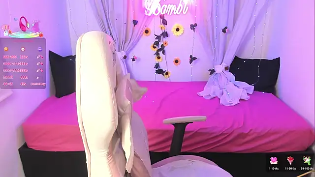 Snapshot of sweetbambi23 chatting on 06-06-26, 01:55 sweetbambi23 online show from 06-06-26, 01:55