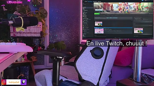 Snapshot of Indriya2x0 chatting on 02-20-26, 08:22 Indriya2x0 online show from 02-20-26, 08:22