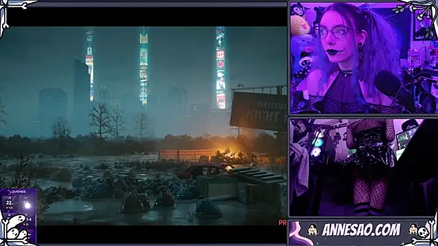 AnneSao online show from 10-10-25, 11:16