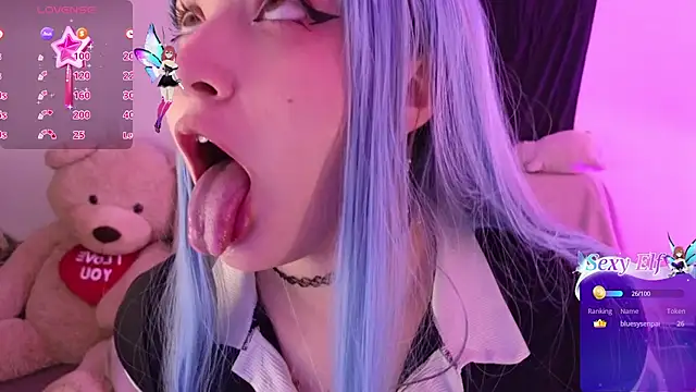 KuroChan420 online show from 03-03-25, 10:10