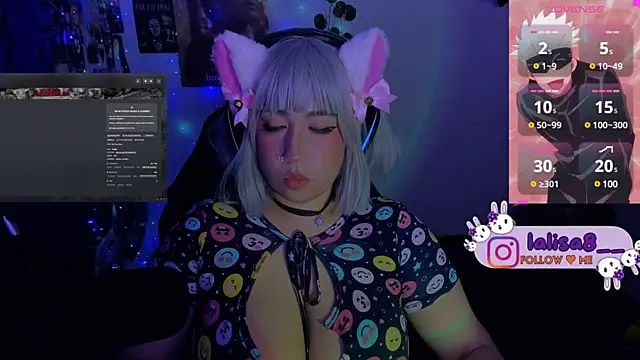 Snapshot of lalisa8 chatting on 01-11-25, 10:51 lalisa8 online show from 01-11-25, 10:51