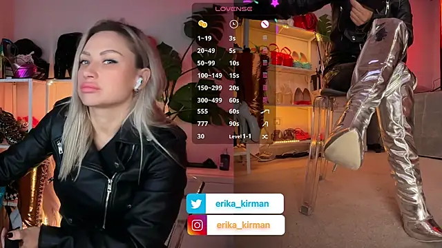 Erika Kirman online show from 01-11-26, 11:06