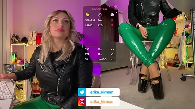 Erika Kirman online show from 12-19-24, 11:29