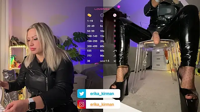 Erika Kirman online show from 01-25-25, 01:08