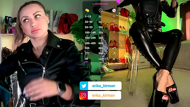 Erika Kirman online show from 11-28-25, 03:56