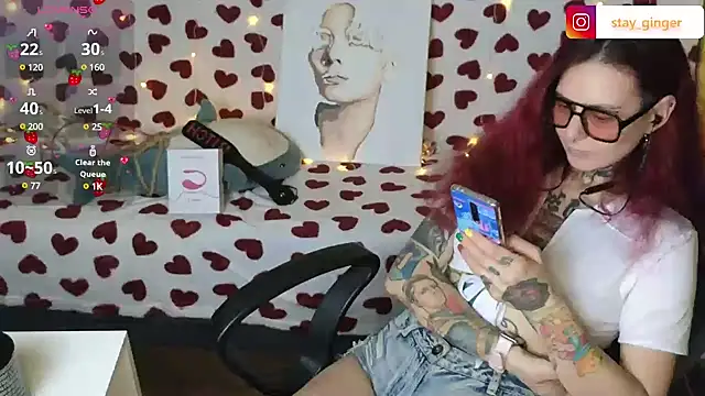 Ginger Stay online show from 03-21-25, 10:39