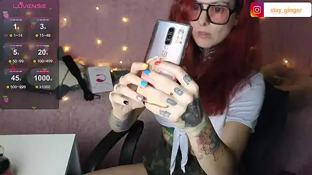 Ginger Stay online show from 03-02-25, 07:52