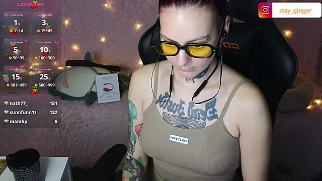 Ginger Stay online show from 03-10-25, 10:28
